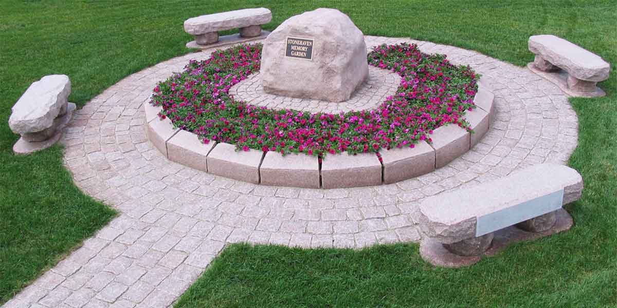 Pink Granite Memorials